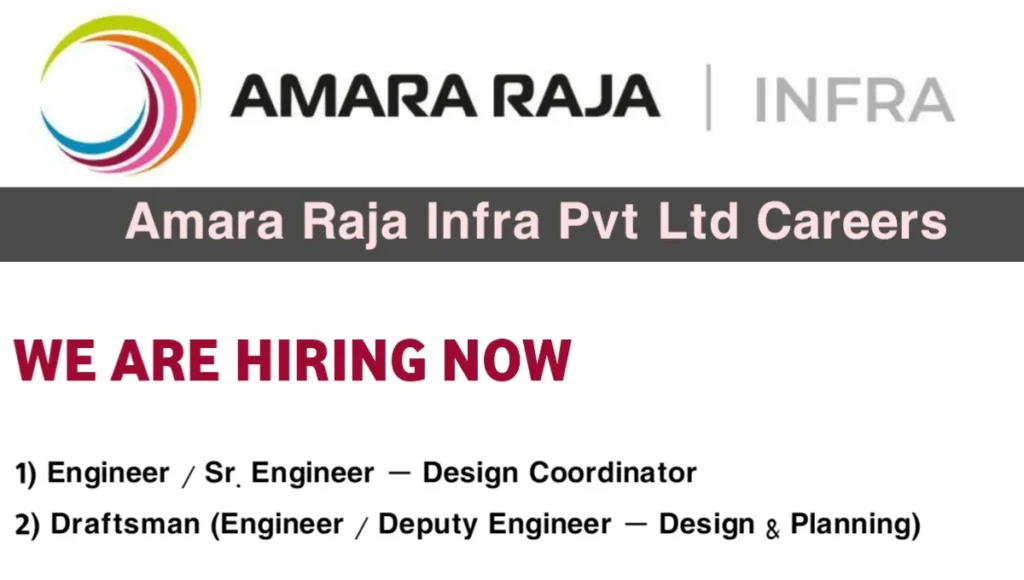 Amara Raja Infra Pvt. Ltd. Careers