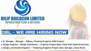 Dilip Buildcon Ltd Recruitment 2025