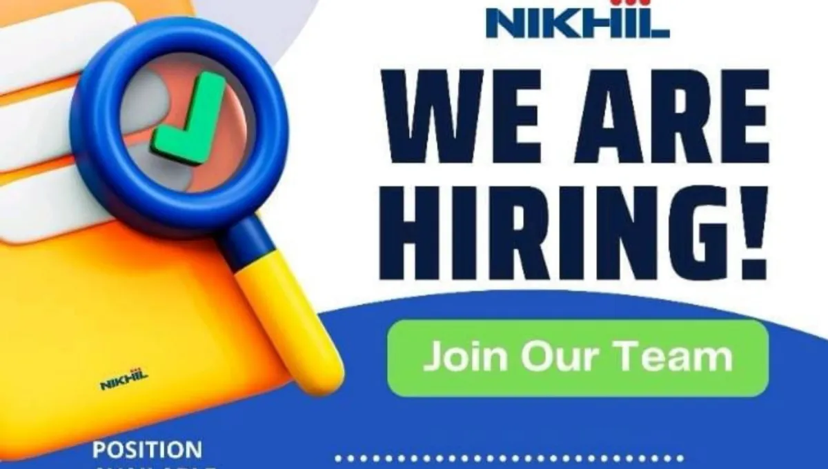 NIKHIL Group Job Openings 2025
