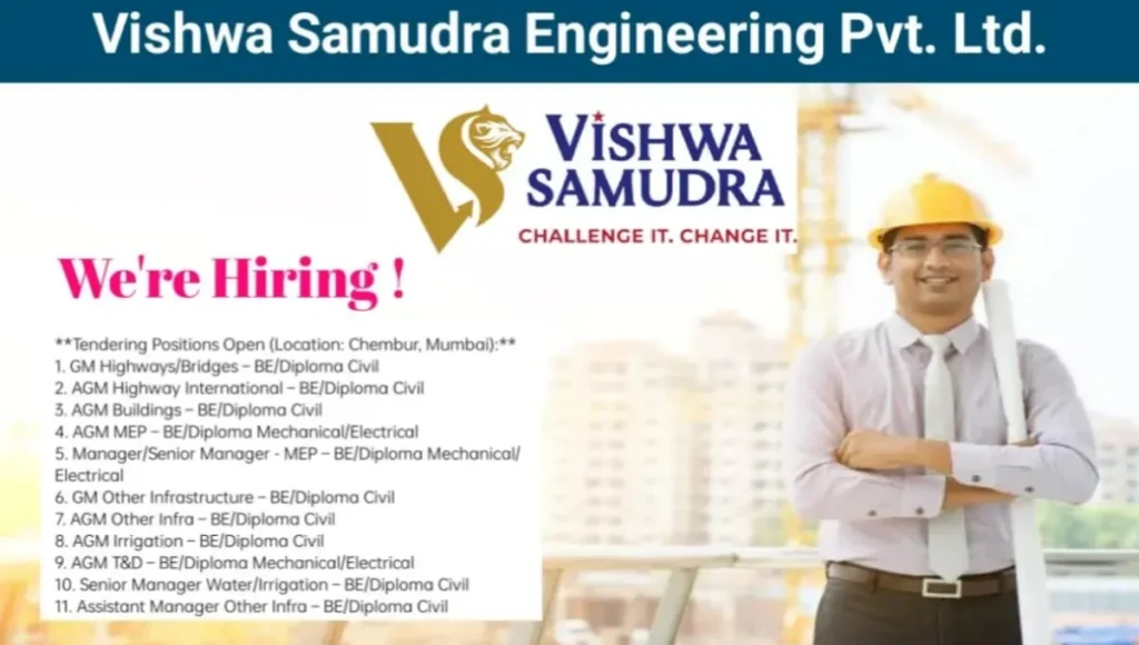 Vishwa Samudra Recruitment 2025