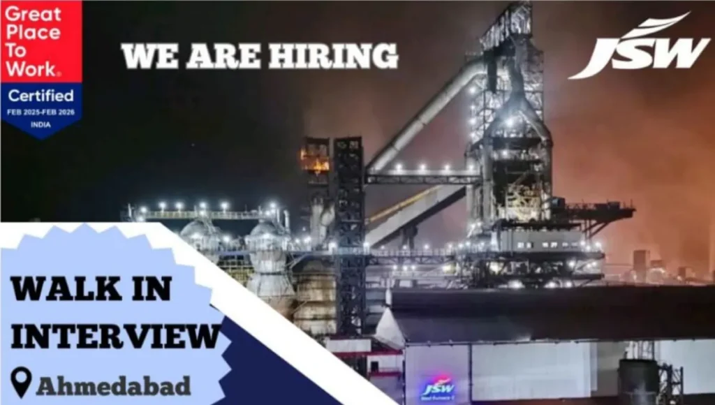 JSW Careers 2025