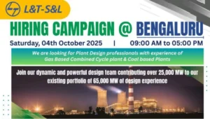 Walk-In Interview L&T-S&L