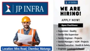 JP Infra Hiring 2025