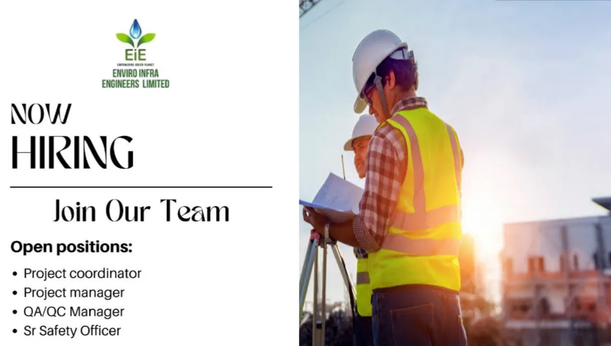 Enviro Infra Engineers Ltd Hiring
