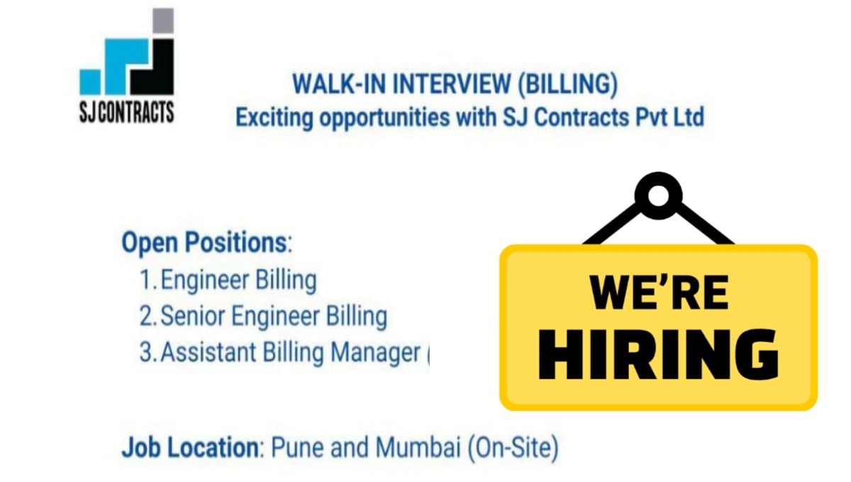 SJ Contracts Walk-In Interview