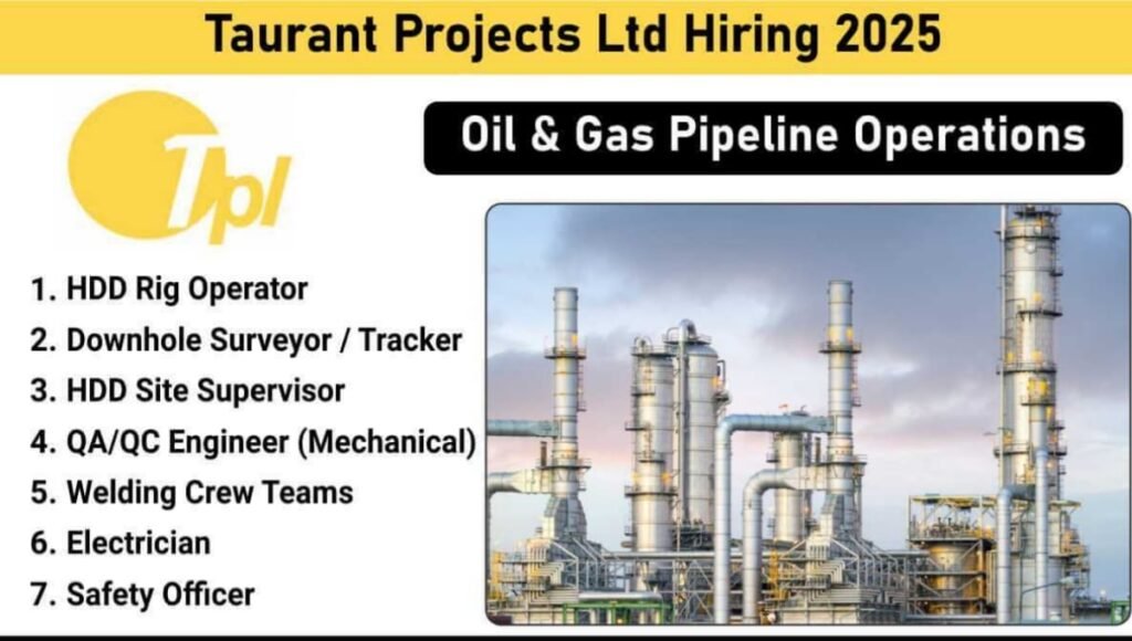 Taurant projects ltd Hiring