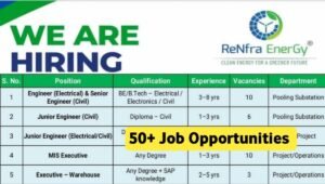 Renfra Energy India Pvt Ltd Careers