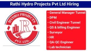 Rathi Hydro Projects Pvt Ltd Vacancy