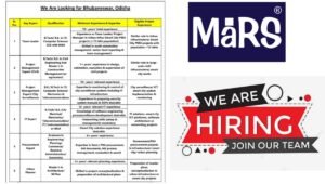 Mars Consultancy Engineering Vacancy
