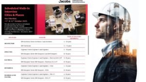 Jacobs Scheduled Walk-In Interview