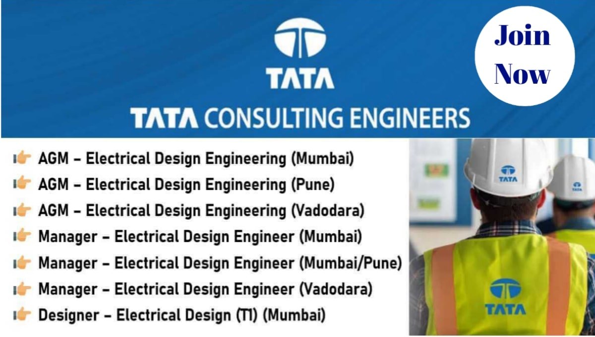 Tata Consulting Engineers Ltd Jobs 2025