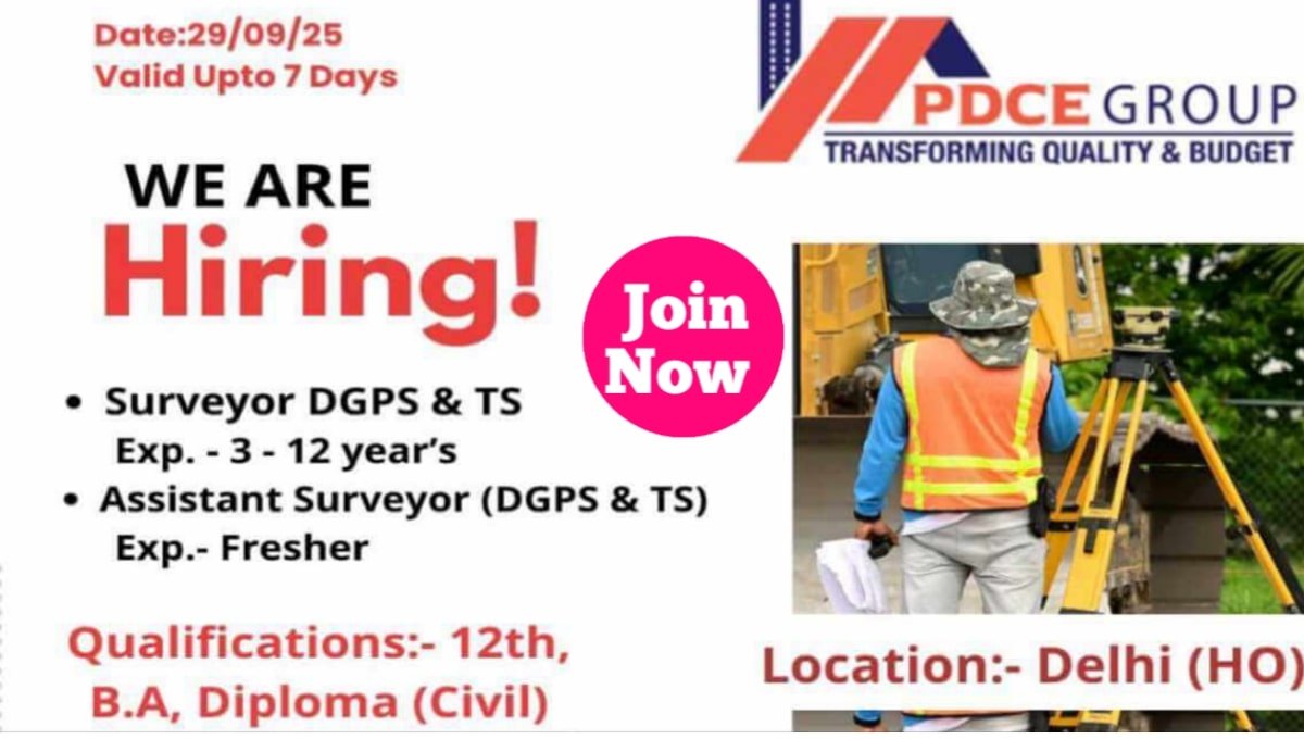 Latest Job Openings at PDCE Group