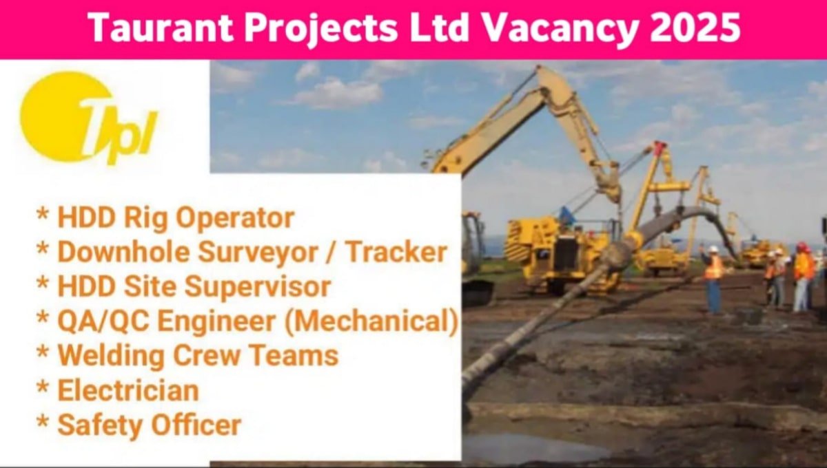 Taurant Projects Ltd Recruitment