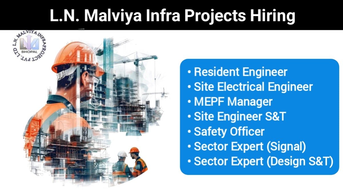 LN Malviya Infra Projects Job Opportunity