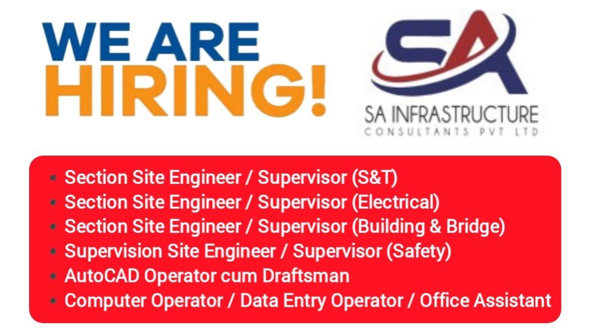 SA Infrastructure Job Vacancy