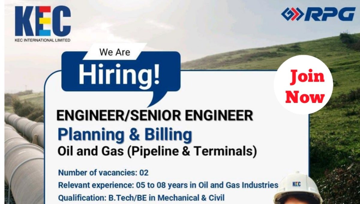 KEC International Hiring Engineers