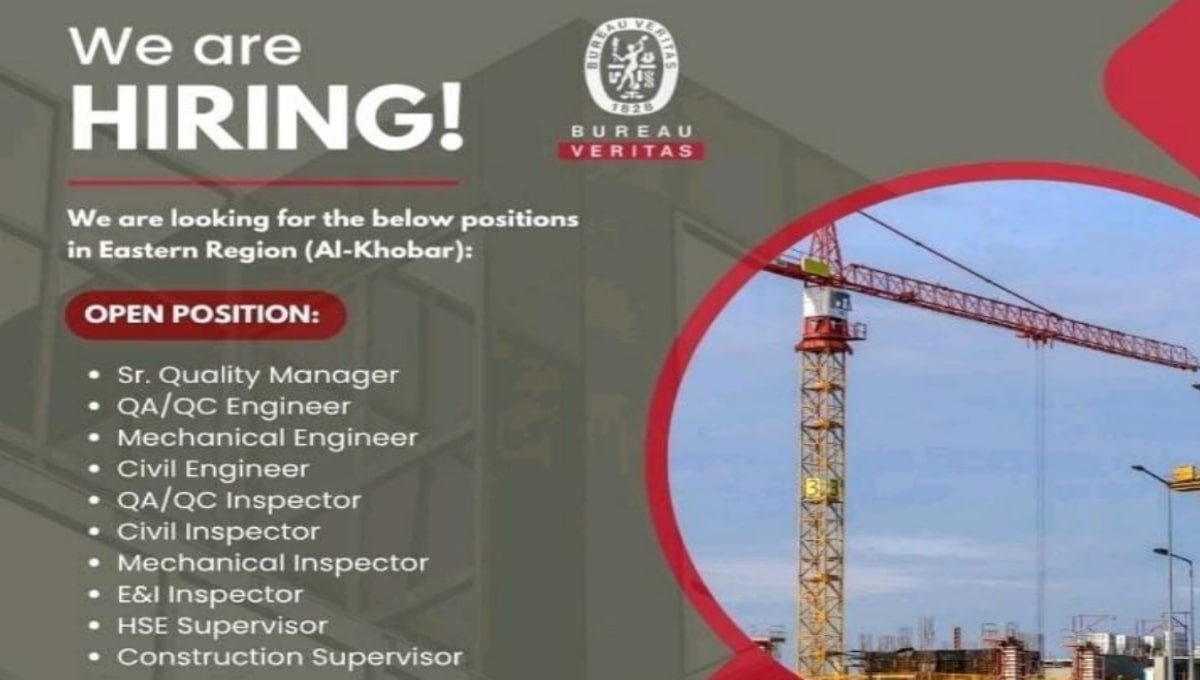 Bureau Veritas India Job Vacancy