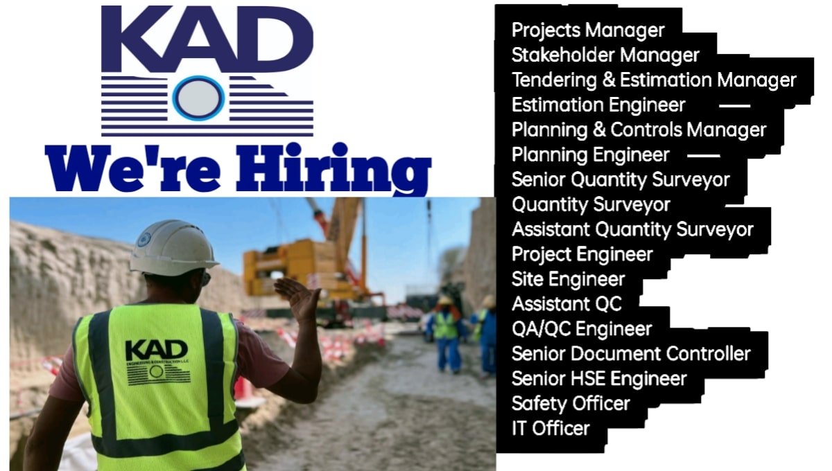 Exciting Job Opportunity with KAD Construction