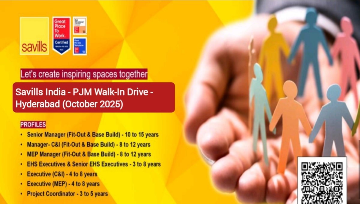Savills India - PJM Walk-In Drive at Hyderabad