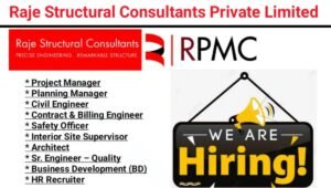 Raje Structural Consultants Pvt Ltd Recruitment