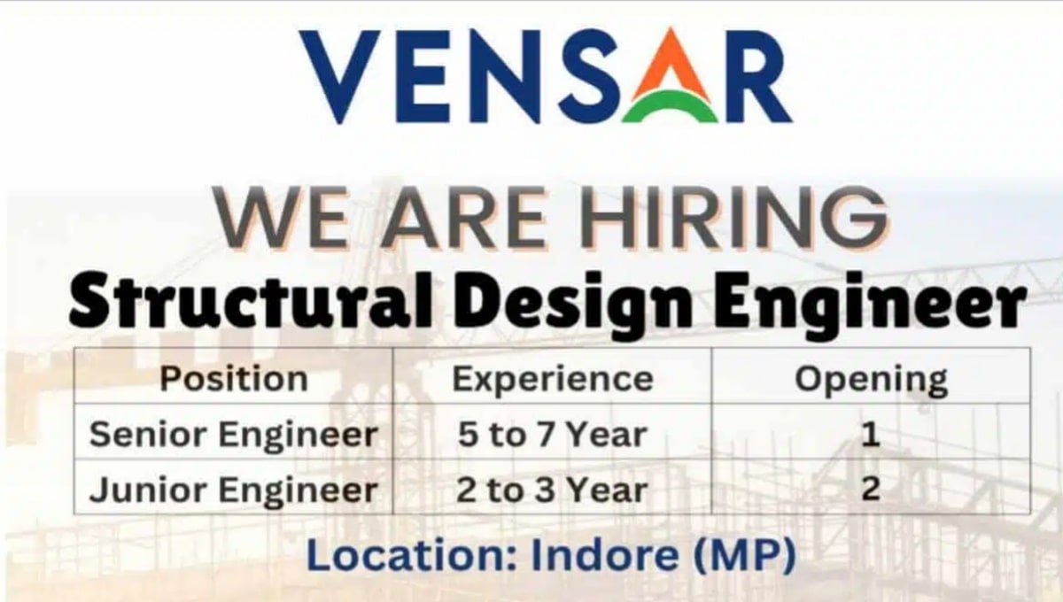 VENSAR Construction Careers 2025