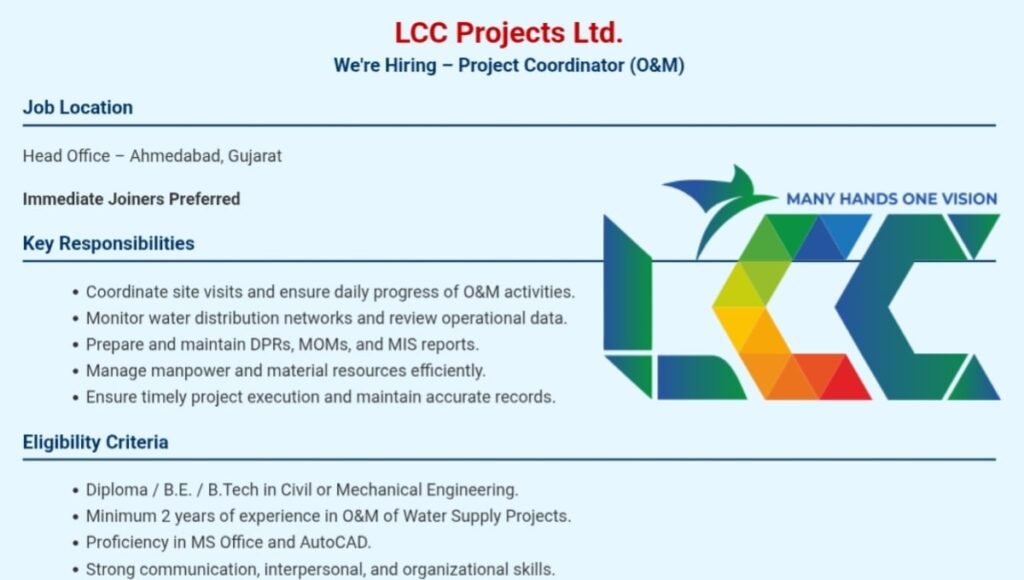 LCC Projects Hiring