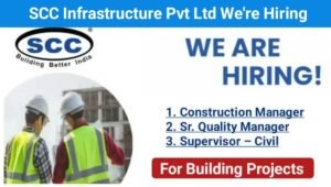 Exciting Opportunity with SCC Infrastructure