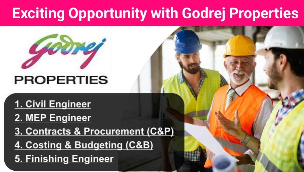 Godrej Properties Ltd Job Vacancy
