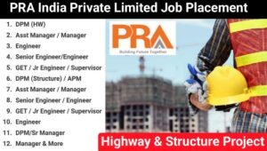 PRA India Pvt Ltd Job Placement 2025
