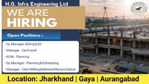 HG Infra Engineering Job Vacancy