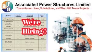 Associated Power Structures Ltd Hiring 2025