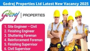 Godrej Properties Latest Job Vacancy