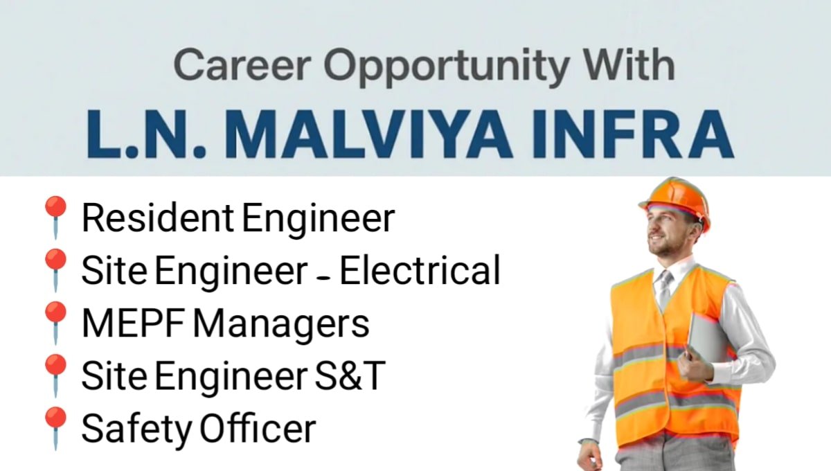 Career Opportunities with LN Malviya Infra