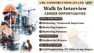 URC Construction Career Opportunities