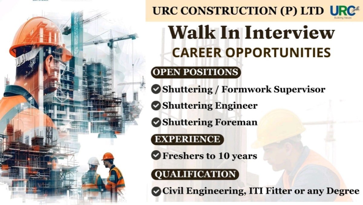 URC Construction Career Opportunities