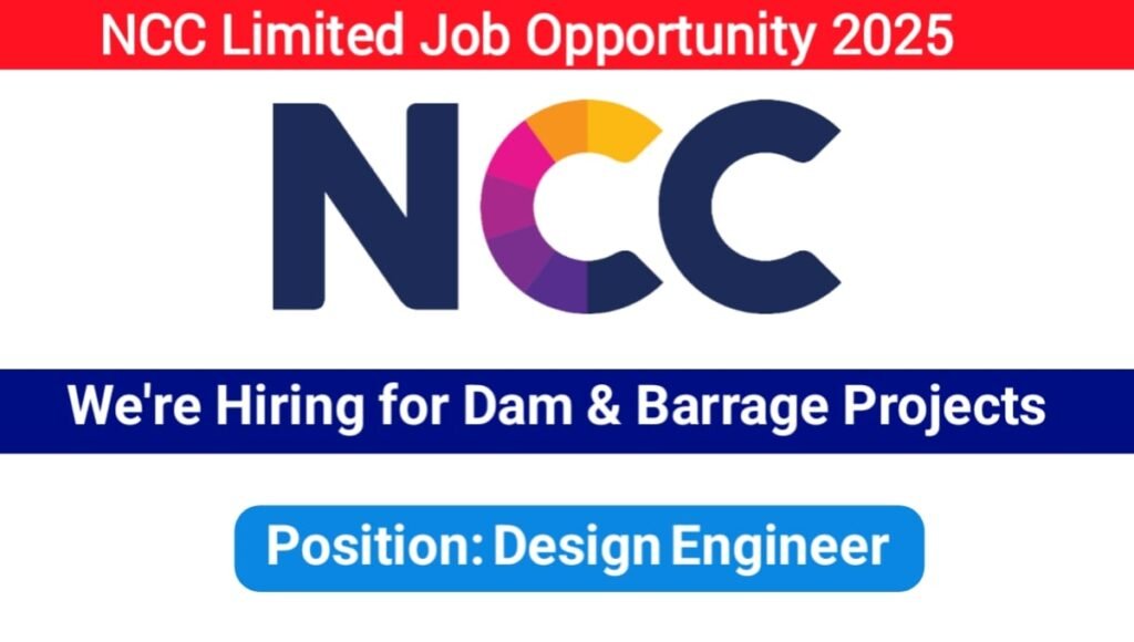 NCC Limited Job Opportunity