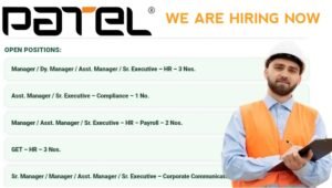 Patel Greentech Pvt Ltd Vacancy