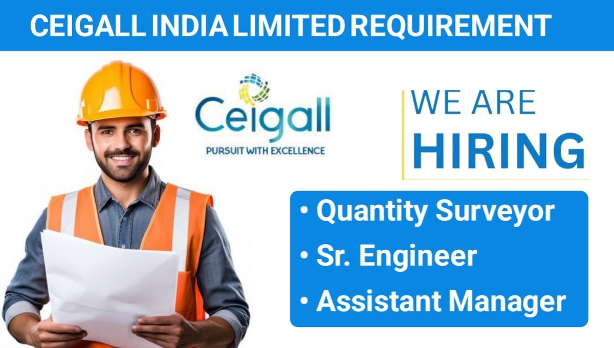 Ceigall India Ltd Job Opportunity