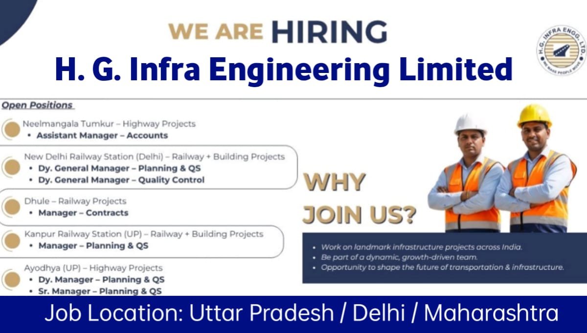 HG Infra Engineering Ltd Careers