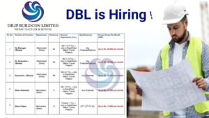 DBL Urgent Hiring 2025
