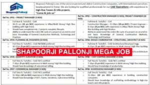 Shapoorji Pallonji Mideast LLC Walk-In Drive 2025