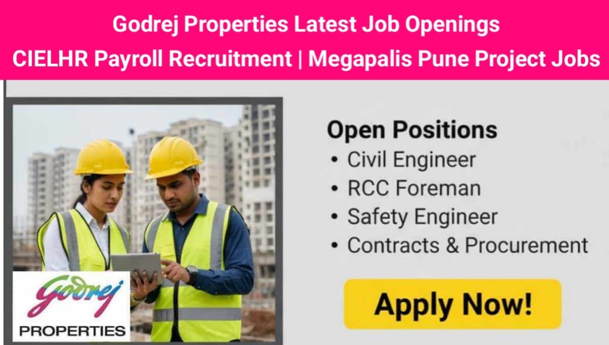 Godrej Properties Recruitment 2025