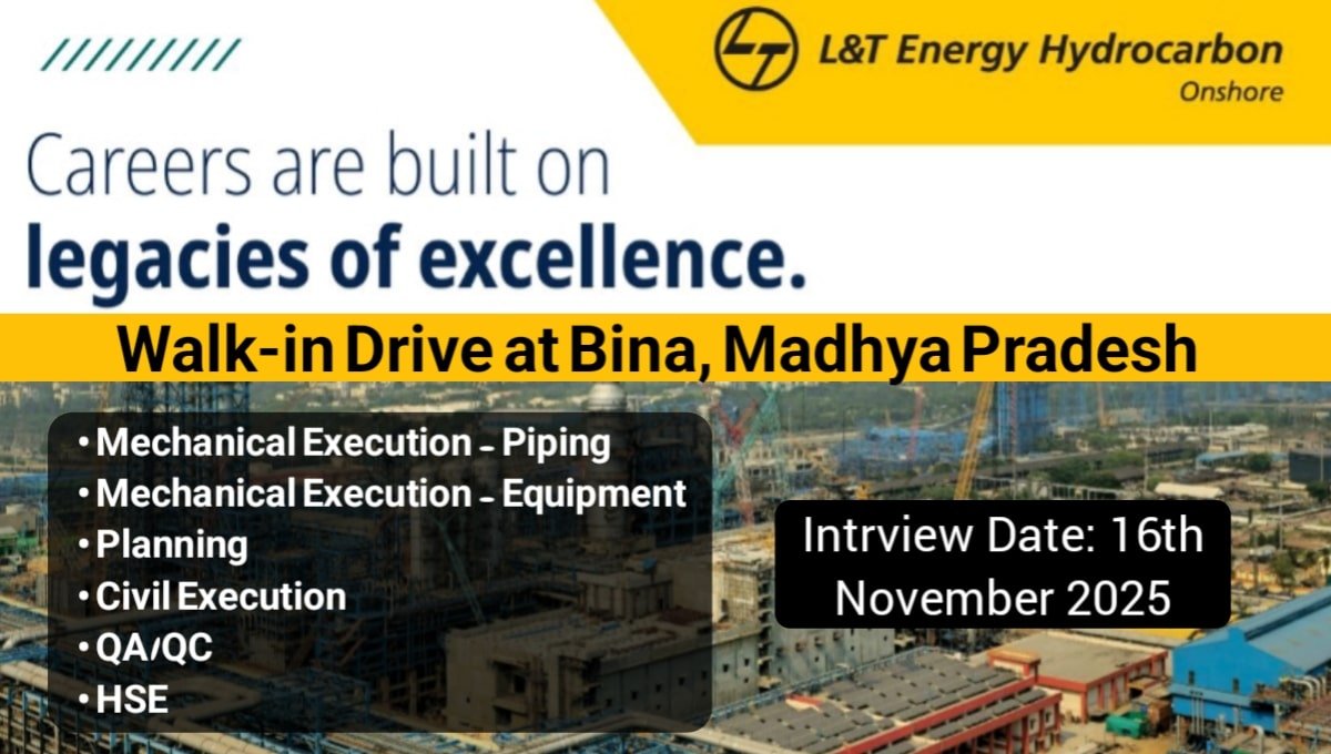L&T Energy Hydrocarbon Walk-In Drive
