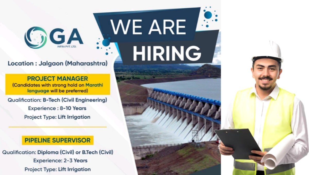 GA Infra Pvt Ltd Job Opening 2025