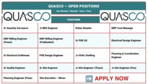 QUASCO Job Openings