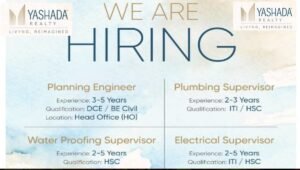 Yashada Realty Careers 2025