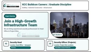 KCC Buildcon Careers