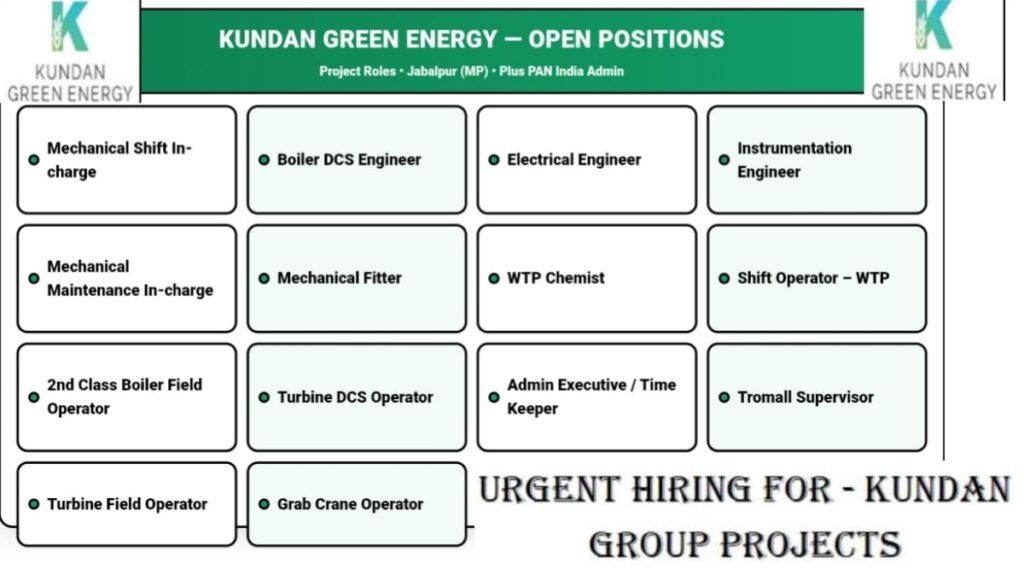 Kundan Green Energy Careers