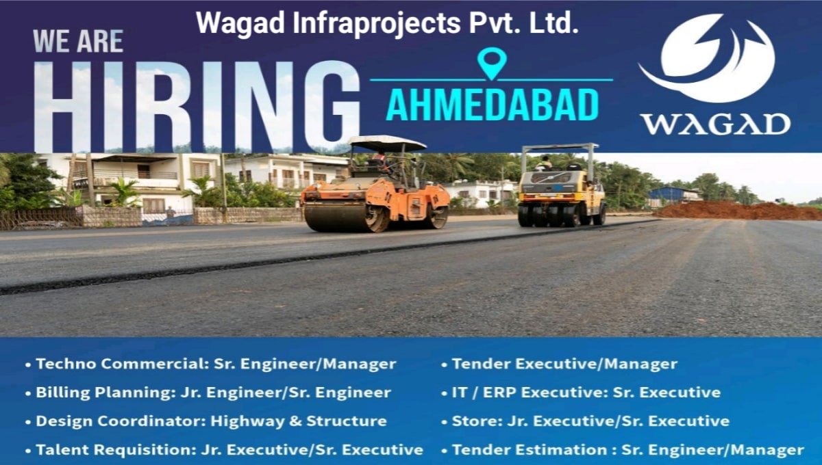 Wagad Infra Job Vacancy