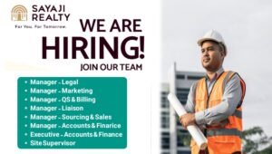 Sayaji Realty Careers 2025